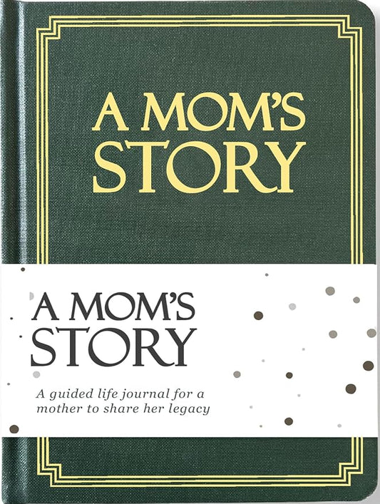 Mom's Life Story Journal (Hardcover): A Meaningful Keepsake for Mom to Share Her Journey and Memories, Book Includes 250+ Prompt Questions, Sentimental Gifts for Mother's Day, Birthday & Christmas