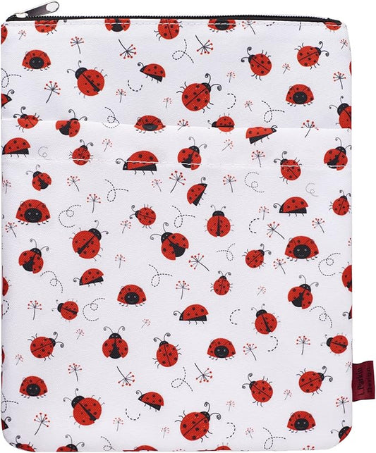 Book Sleeve for Book Lovers, Bookish Book Protector, Book Covers for Paperbacks, Washable Fabric, Book Sleeves with Zipper, Medium 11 Inch X 8.7 Inch