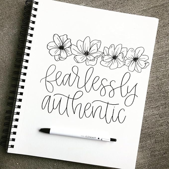 Zebra Pen ClickArt Retractable Marker Pen, Fine Point, 0.6mm, Assorted Dark Ink Colors, 12-Pack (69812)