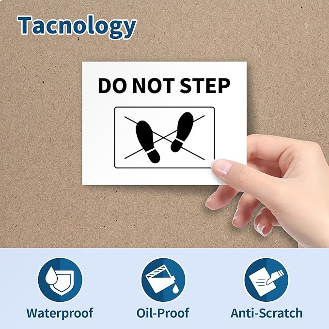 Tacnology 12 Rolls Continuous Labels Replacement Compatible with Brother DK-2205 (2.4" X 100 Ft.) Shipping Address Labels, Use with Brother QL Label Printer + 1 Frame