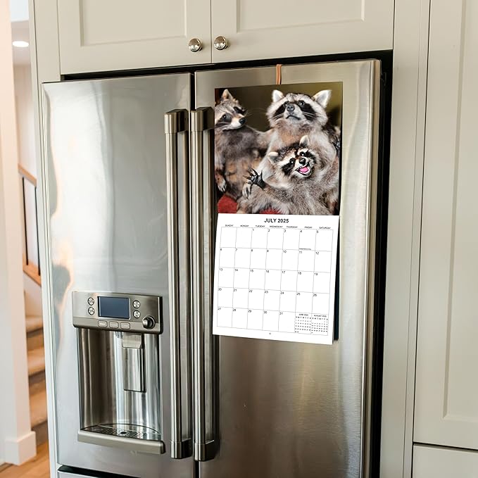 2025 Taxidermy Fails Monthly Wall Calendar - Funny Gag Gift | 12" x 24" | Bad Taxidermy Prank Gift Calendar 2025