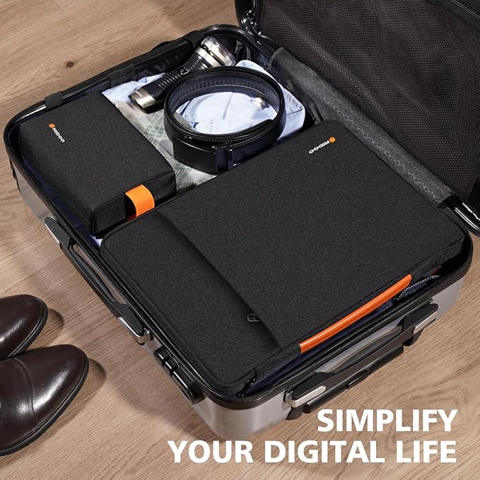 NIDOO 17.3 inch Laptop Sleeve Computer Carrying Case for 17.3" Lenovo Legion 5 / 5i / IdeaPad L340 / HP Gaming Pavilion 17 / Envy Laptop 17 / Acer Chromebook 317 / Asus ZenBook Pro 17 / Dell G7 17