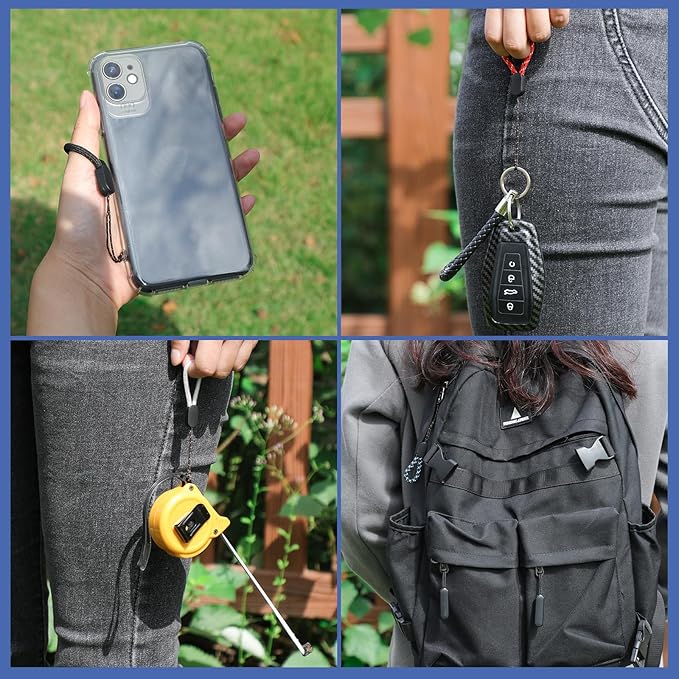 Hand Wrist Strap Lanyard, Adjustable Nylon Colorful for Mobile Phone, Camara, USB Flash Drive, ID Name Tag Badge