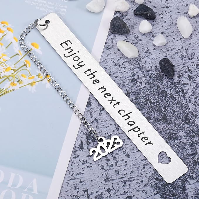 Retirement Gifts for Women Bookmark Farewell Gifts for Coworkers Colleague 2023 Graduation Gifts for Her Him College Inspirational Christmas Birthday Gifts for Teen Boys Girls Best Leaving Metal Gift