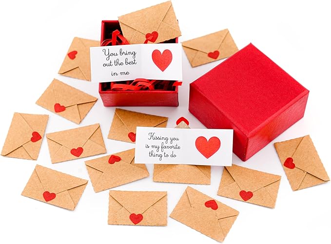 Mini Love Notes card with envelopes: Love cards for Mother's Day, I love you for boyfriend, girlfriend, Wife, Mom from daughter,son, Dad, Love notes for her, love you cards for him, i love you gifts for him