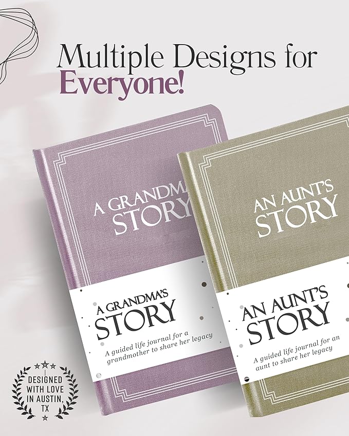 Nana's Life Story Journal (Hardcover): A Meaningful Keepsake for Nana to Share Her Journey and Memories, Book Includes 250+ Prompt Questions, Sentimental Gifts for Mother's Day, Birthday & Christmas