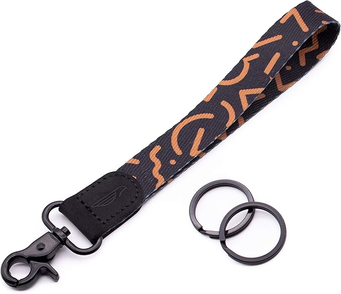 POCKT Lanyard for Keys Wristlet Strap Key Chain Holder for Men and Women - Cool Hand Wrist Lanyards for Keys and Wallets