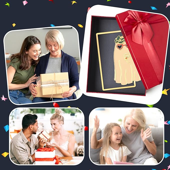 Funny Bookmarks for Women Men Music Lover Gifts Metal Book Marker Bulk Personalized Bookmark Gold Cute Cool Bookmarks Easter Gifts for Book Lovers Taylor Merch Coworker Reader Adults