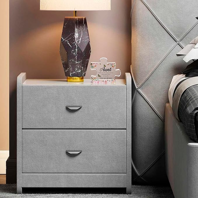 VELENTI Aunt Gifts from Niece - Engraved Acrylic Block Puzzle Piece - Cute Auntie Present with Lovely Saying Paperweights - Fancy Favorite - Birthday, Christmas, Chic Decoration