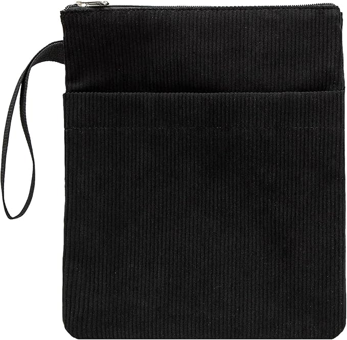 Book Sleeve, Book Covers for Paperbacks with Zipper, Book Lover Gifts