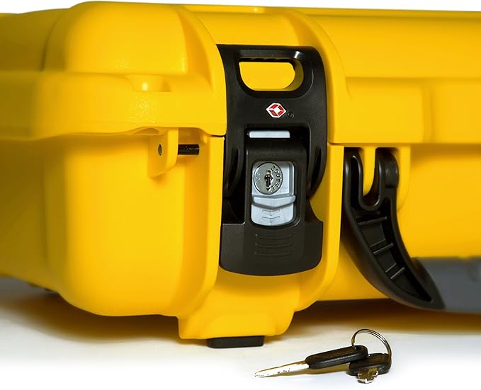 Nanuk 923 Hard Camera Case with Laptop Insert Kit, Yellow (923-LK04)