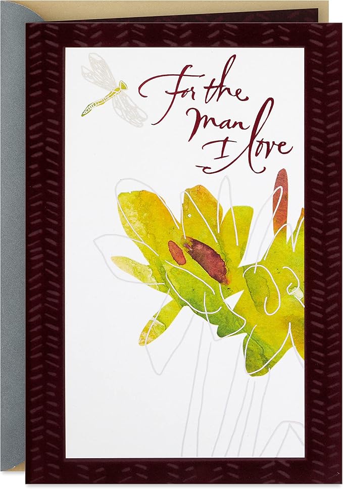 Hallmark Birthday Card for Husband or Boyfriend (Man I Love)