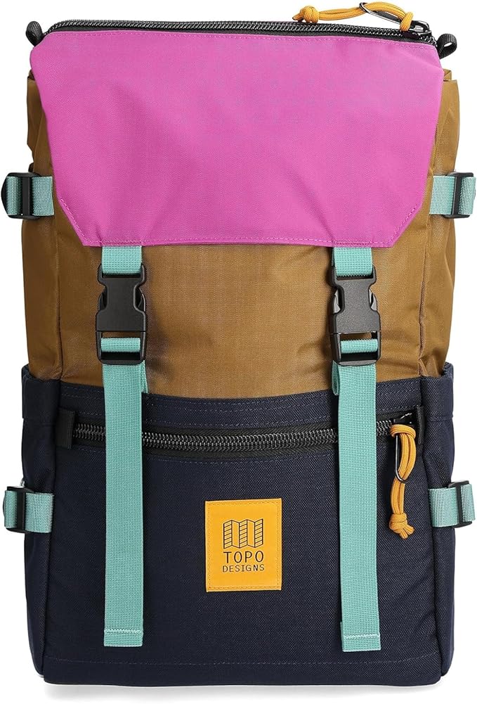 Topo Designs Rover Pack Classic, Dark Khaki/Navy, One Size