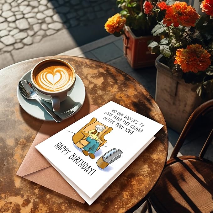 Funny Happy Birthday Card For Dad Grandpa, Humorous Birthday Card, Old Age Birthday Card, Getting Older Birthday Card For Husband, Funny Getting Older Birthday Card for Friend