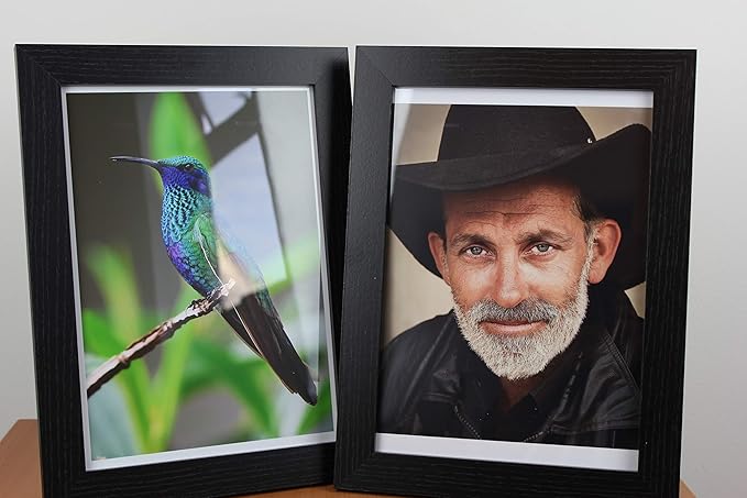 PPD Satin Photo Paper for Inkjet Printer, Premium Semi-Gloss Luster Finish 4 x 6 Size Sheets for Printable Photos, Thick 255 gsm 68 lbs 10.5 mil, White, Water Resistant & Instant Dry Prints (100 Pack)