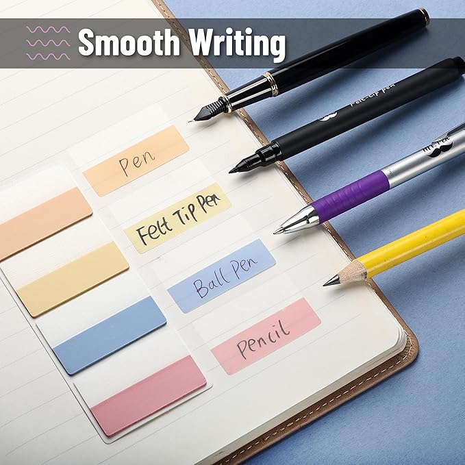 Mr. Pen- Sticky Index Tabs, 240 Pcs, Colorful Sticky Tabs for Notebooks, Page Markers, Page Tabs for Binders, Page Tabs Sticky Tabs for Books, Notebook Tabs, Book Sticky Tabs for Notebooks