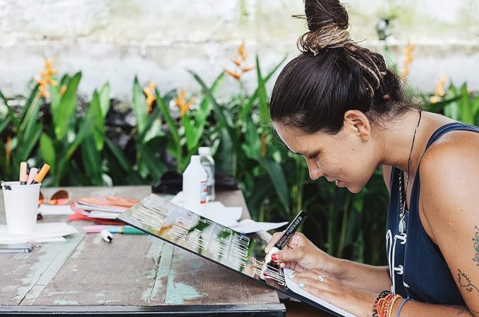 26 Macaron Pastel Chalk Markers Double Pack of Both Fine & Reversible Medium Tip Liquid Chalk Pens Wet Erase Menu Boards, Windows, Classrooms, Mirrors, Non-Porous Chalkboards, Plastic, Metal