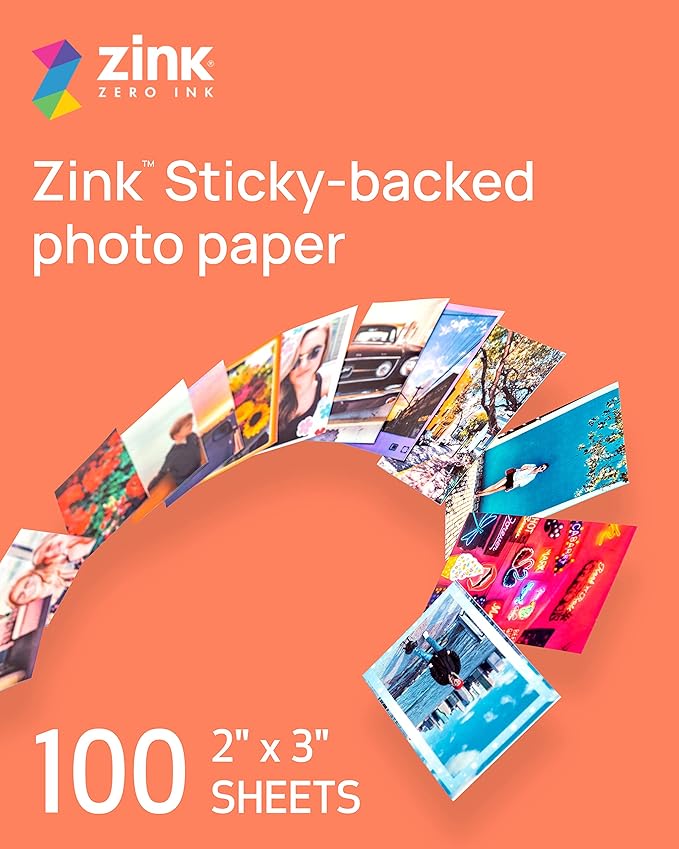 Canon ZINK 2 x 3" Photo Sticker Paper Pack (100 Sheets)