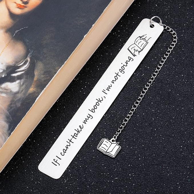 Funny Bookmark Gift for Book Lovers Women Men Birthday Christmas Gift for Readers Valentine Graduation Back to School Book Marker Gift for Son Daughter Friends Coworkers Bookish Stocking Stuffers
