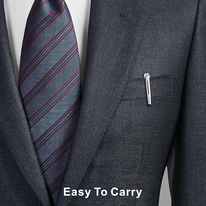 Cambond Ballpoint Pens White Pens - Fancy Pens Black Ink Pens for Journaling Men Gift Business Police Flight Attendant 1.0 mm Medium Point, 3 Pens with 3 Extra Refills (White)