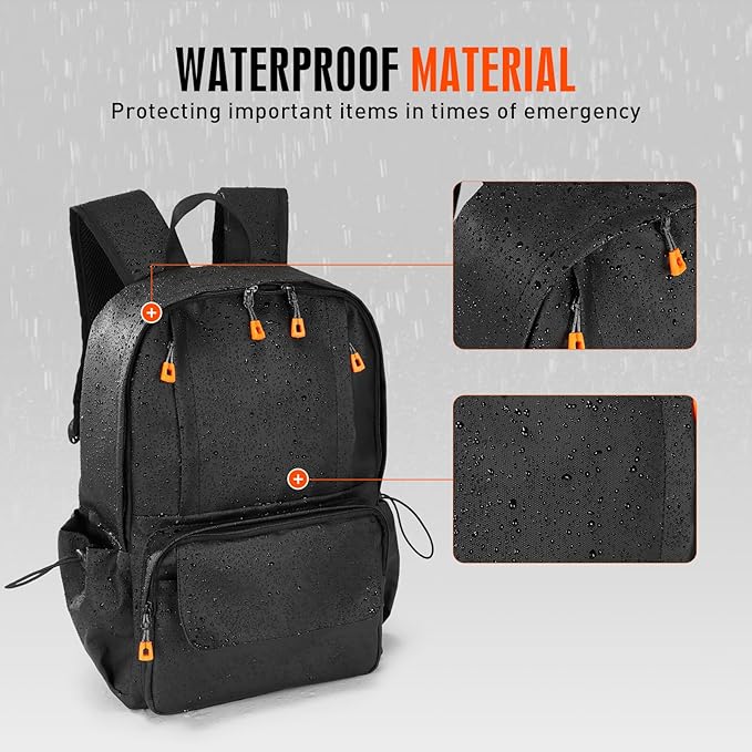 Versatile Lightweight Laptop Backpack - Durable, Water-Resistant for 13-15.6 Inch Laptops - Perfect for Work, Travel, Commute, Campus - Practical & Multi-Functional