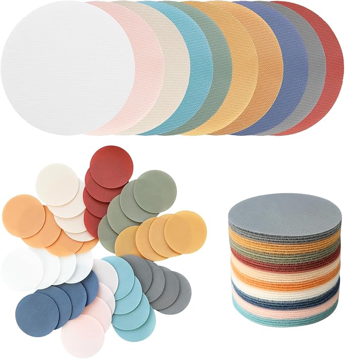 40pcs Multicolor 5 Inches Circle Spot Markers - Carpet Floor Dots for Classroom Decoration, Flexible Seating, Elementary School, Preschool, Kindergarten Supplies