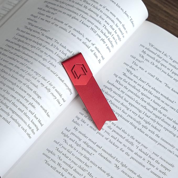 CZUR Metal Bookmarks - Unique Gift Bookmarks for Women and Men Made of Aeronautical Aluminum for Long-Lasting Use 1 Piece