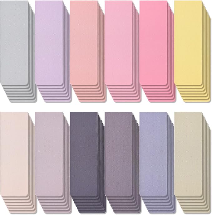 84PCS Magnetic Bookmarks Book Mark, 12 Colors Magnet Bookmark Clips Bulk, Cute Gifts Book Marks for Reading Women Men, Bookmarks for Book Lovers