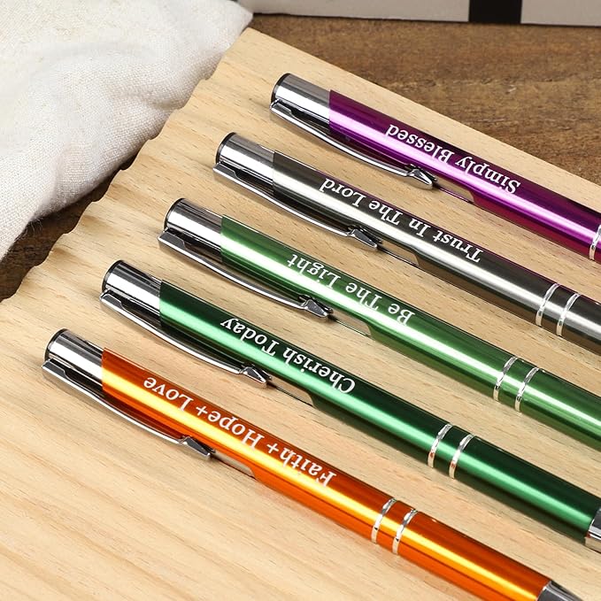 Ballpoint Pen,Fine Point Smooth Writing Pens,Kawaii Pens For Writing Journaling Taking Notes School Office Home. (Mixed Color 3, 12Pcs)
