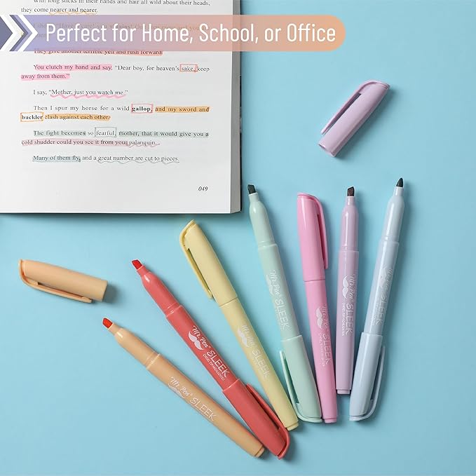 Mr. Pen Highlighters - 28 Pack Assorted Colors, Colored Highlighters Set