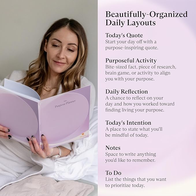 Switch Research Purpose Planner "Values": Psychologist-Backed Goal Planner for Developing a Life of Purpose - 31-Day Undated Productivity Planner - Guided Prompts, Techniques, and Insights