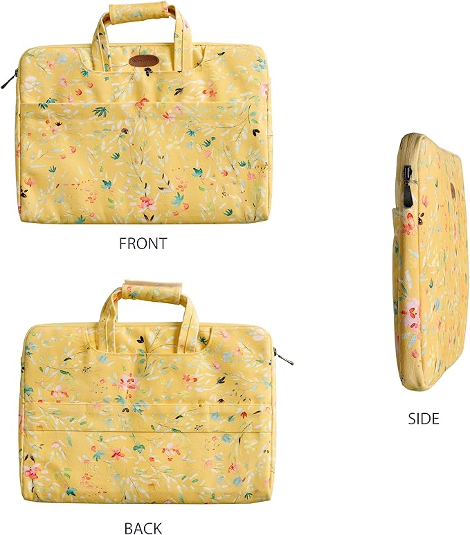 Maison d'Hermine Laptop Bag upto 13.5 inch Stain and water repellent Cotton canvas - Colmar