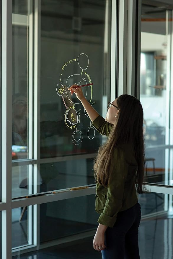 Dixon Industrial Phano Peel-Off China Marker Pencils, Green (00074) (Pack of 6, 72 Count Total)