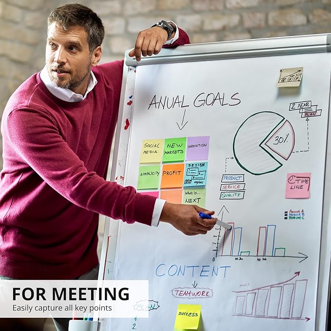 Sticky Notes, 12 Pads, 3x3 inches, Morandi Self-Stick Note Pads, Perfect for Office, Study, and Daily Life Organization - Morandi