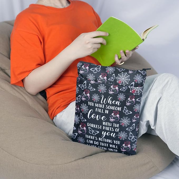 Haunting Adeline Inspired Gift Haunting Adeline Book Sleeve Ha-unting Ad-Eline Reader G-ift Lovers Gi-ft for Book Nerds (ScareThemAwayBS)