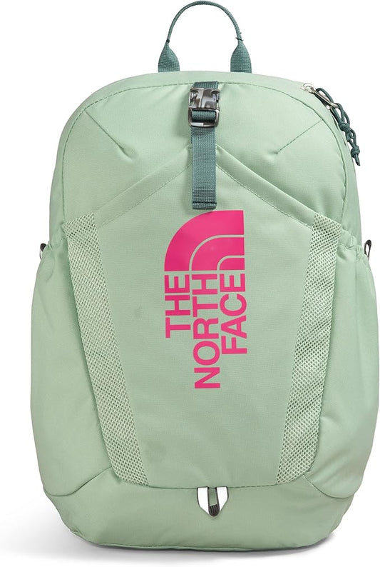 THE NORTH FACE Teen Mini Recon Backpack,Dark Sage/Misty Sage/Mr. Pink, One Size