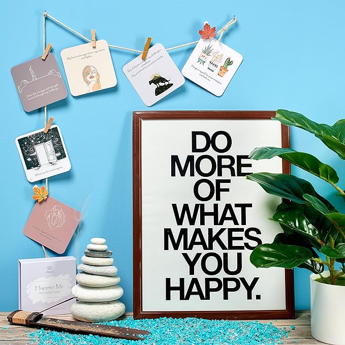 Positive Affirmations & Thought-Provoking Questions for Women | Motivational & Mindful Daily Cards