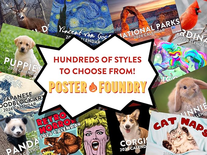 Portland Calendar 2025 Oregon Monthly Wall Calender 12 Month | American Made In The USA