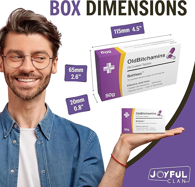 Joke Prank Pill Box with Jelly Beans Candy - Unique Funny Female Gag Gift Ideas for Women, 30th, 40th, 50th, 60th Birthday Gifts for Her, Sister, Mom, Wife, Girlfriend, Grandma, Coworker