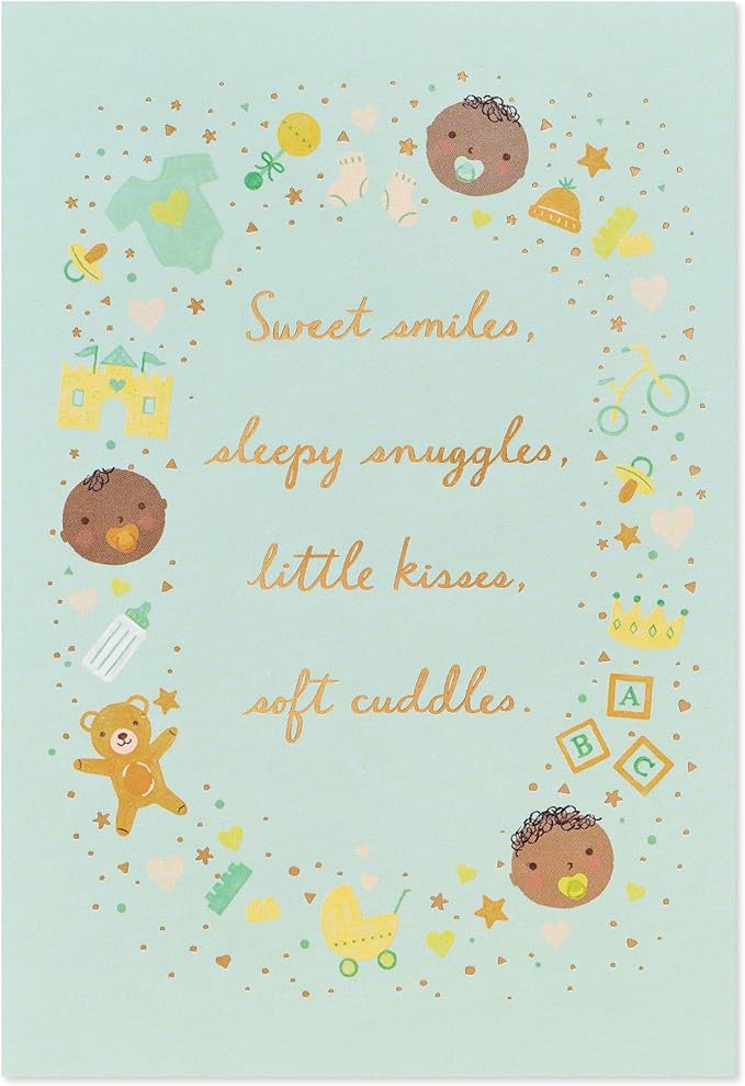 American Greetings Baby Shower Card (Love on the Way)