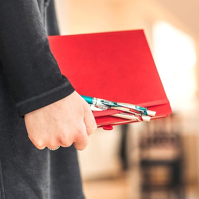 Pentel EnerGel Pearl RTX, 0.7mm, Black Ink, Box of 12 (BL77PWP-A)