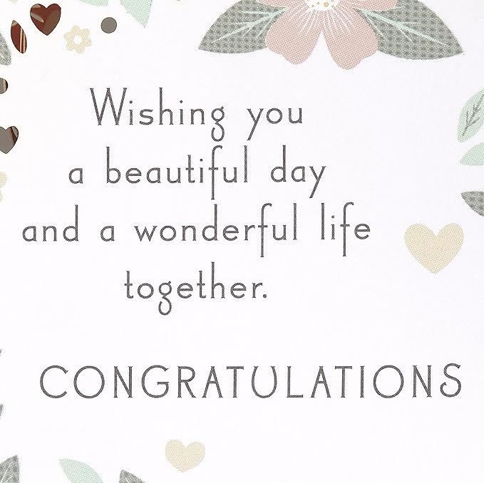 American Greetings Pop Up Wedding Card (A Wonderful Life)