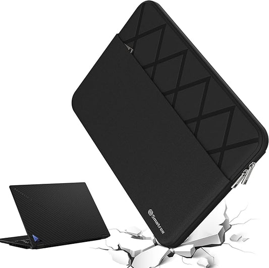 Smatree 13 inch Anti-Shock Laptop Sleeve Waterproof Protective Slim Cover Tailored for ASUS Zenbook Flip 13 OLED UX363/Zenbook S 13 OLED UX5304, ROG Flow X13 2023, 13 inch Laptop Bag, Black (E411)