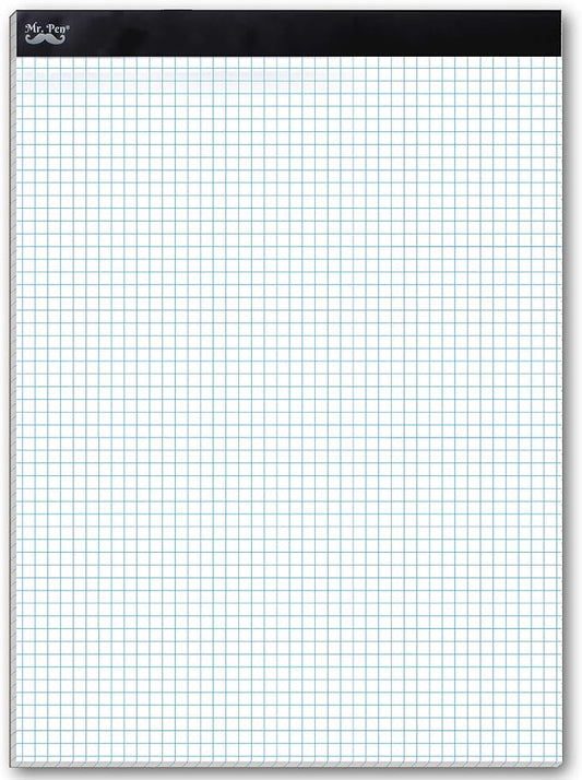 Mr. Pen Graph Paper, Grid Paper, 4x4 (4 Squares per inch), 11"x8.5", 55 Sheet