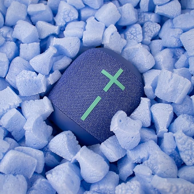 Magicwater Supply - .5 Cu Ft - Blue Breaker Shaped Recycled Anti Static Packing Peanuts - Compostable & Biodegradable Cushion for Shipping - Dust-Free & Abrasion Resistant - Void Filler