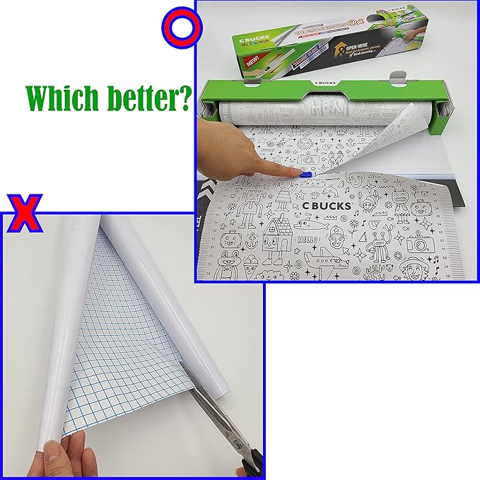 Clear Paperback Book Cover Protector Includes Slider - Covers Upto 20 Books (13in x 33.5ft)