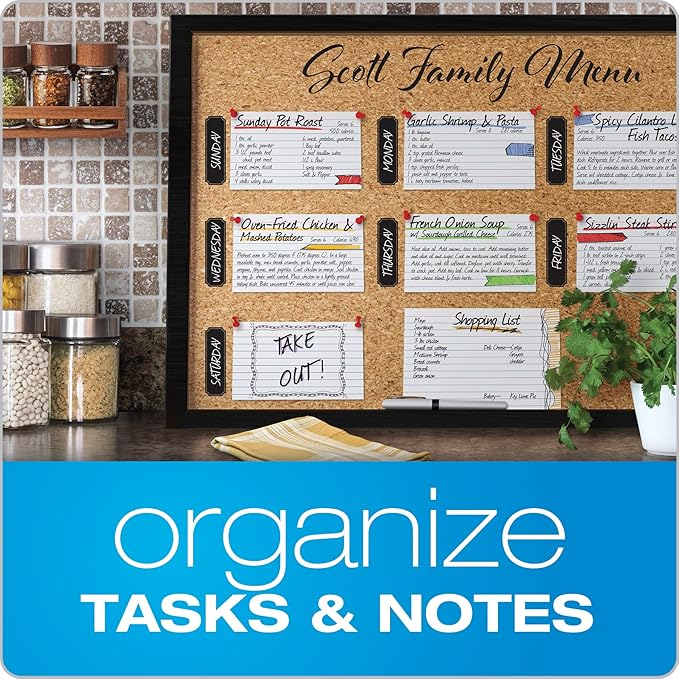 Oxford Index Cards, 3 x 5 Inches, White, Lined on Front, Blank on Back, Flashcards for School and Studying, Recipe Note Cards, 500 Count (5 Packs of 100) (40176)