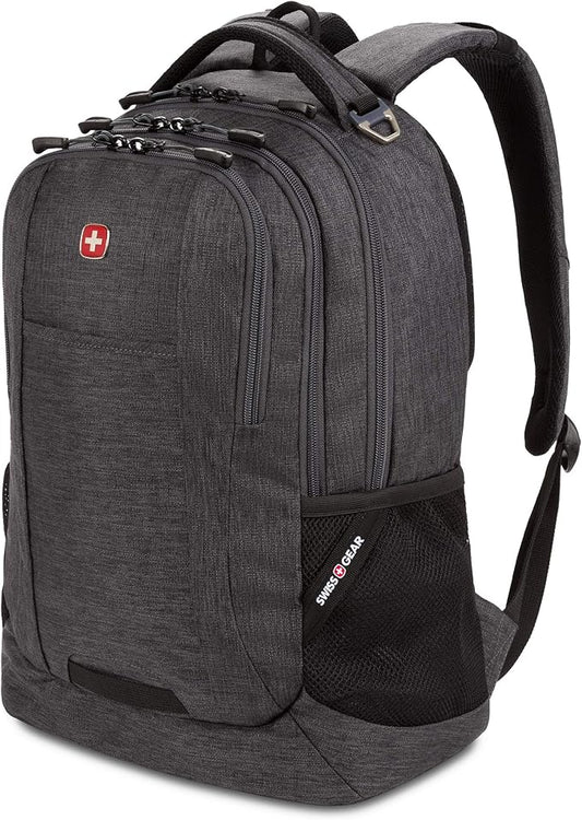 SwissGear Cecil 5505 Laptop Backpack, Charcoal, 18-Inch