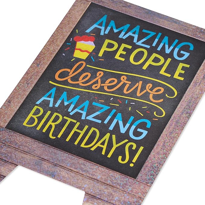 American Greetings Birthday Card (Off the Charts)