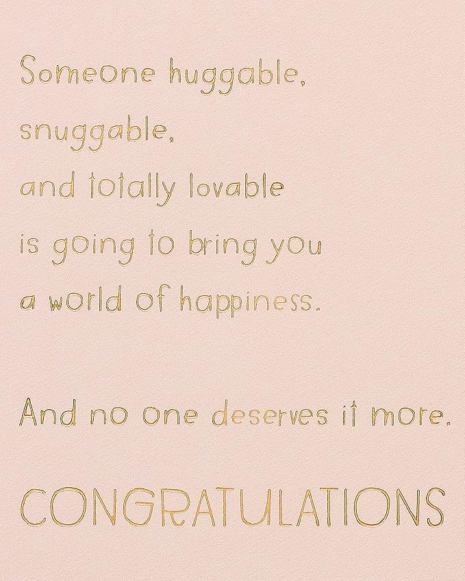 American Greetings Baby Shower Card (World of Happiness)